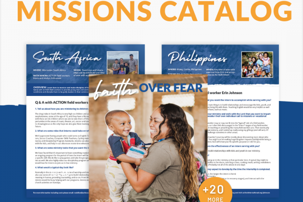 Interested in a short-term missions trip with ACTION?